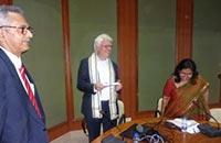 Fourth session of ‘Archives Reads’, book reading series from publications based on records in National Archives of India was held at NAI on 12 March 2020. Prof Jan Lucassen, Honorary Research Fellow, International Institute of Social History, Amsterdam spoke on his proposed book, “Money for the Masses: Copper coin production, circulation and its usage by wage labourers in India, 1500-1900”